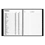 2027 Staples 8" x 11" Weekly & Monthly Appointment Book, Faux Leather Cover, Assorted Colors (ST12945-27)~#|#~ADCCFE0B-443B-4C55-B47719F28154524C_sc7