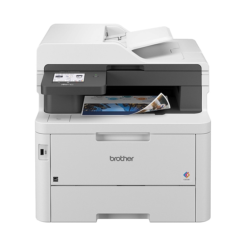 Brother MFC-L3780CDW Wireless Color Laser Printer, All-In-One, Print, Scan, Copy, Fax (MFCL3780CDW) image 1