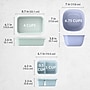 Bentgo Meal Prep Kit, Floral Pastels, 60/Pieces (BGPRPAK5-P)~#|#~ADD222B0-AB88-46F6-BFA22F2992FA5F46_sc7