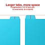 Staples Large Tab Write & Erase Plastic Dividers, Multicolor, 8-Tabs (ST63073)~#|#~ADD50A02-C49D-4350-875BF015CE41A098_sc7