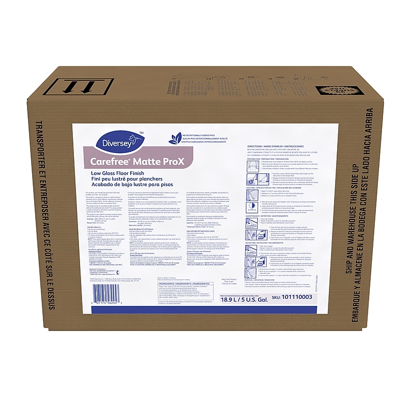 Carefree Matte ProX Floor Finish, Unscented, 640 Oz. (5104757) image 1