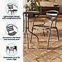 Flash Furniture Lila Restaurant Stack Chair, Bronze (TLH017CBZ)~#|#~ADD83AB1-077F-43BB-A193B21A5DE24CC5_sc7