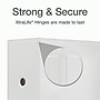 Cardinal XtraLife Slant-D Non-Stick Locking ClearVue Heavy Duty 6" 3-Ring View Binders, D-Ring, White (26360)~#|#~ADDC9A92-71C8-4F4A-965A880BB429CB79_sc7