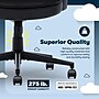 Serta Comfort Classic Ergonomic Velvet Fabric Swivel Executive Chair, Black (CCHR10005D)~#|#~ADDD84C5-B5A0-4076-8C753DABA32ACBE6_sc7
