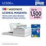 Brother LC506XL Magenta High Yield Ink Cartridge, Prints up to 1,500 Pages (LC506XLM)~#|#~ADE112E9-8A84-4DA3-8FE512FD3C0261E1_sc7