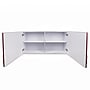 Viva Comfort 24'' H x 48" L Wood Double Door Wall-Mounted Medical Cabinet, 2-Doors, Claret (902WALL48GRYCL)~#|#~ADE2A78A-DEFD-4DB6-84422EE5CBF6D95C_sc7