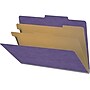 Medical Arts Press Pressboard Classification Folder, 2 Dividers, 2" Expansion, Legal Size, Purple, 10/Box (DV-T52-26-3PRP)~#|#~ADE47588-FF6B-4721-91F8B70B1BD3B73E_sc7