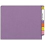 Medical Arts Press Reinforced End Tab File Folder, Straight Cut, Letter-Size, Lavender, 50/Box (S-01601-LAV)~#|#~ADE707C6-D7A8-4730-9094ABD7CA4A25AA_sc7