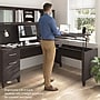Bush Home Somerset 72W L-Shaped Sit to Stand Desk with Hutch, Storm Gray (SET015SG)~#|#~ADE91457-3509-4DAB-82CAE09B3364A8D0_sc7