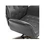 Thomasville Furniture Brooks Ergonomic Bonded Leather Swivel Executive Chair, Gray (51493-GRY)~#|#~ADEA6F15-AD82-4999-8B355A7BCA290A6F_sc7