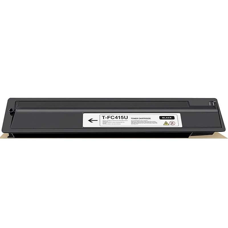 Globe Remanufactured TFC415UK Black High Yield Toner Cartridge Replacement for Toshiba T-FC415U-K image 1