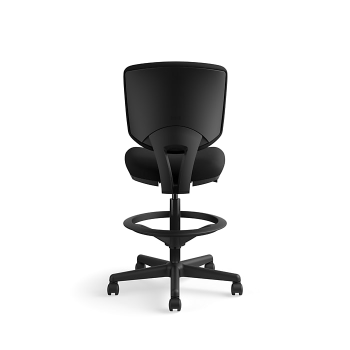 HON Volt Fabric Computer and Desk Stool, Black (HON5705GA10T HON Volt Fabric Computer and Desk Stool, Black (HON5705GA10T
