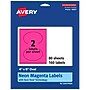 Avery Hemp Square Laser/Inkjet Multipurpose Labels, 1-1/2" x 1-1/2", Off-White (800/Box)~#|#~ADEFC44F-A9C8-49EC-AEBE36A57F8CF5C1_sc7