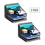 Mind Reader Metal Desk Organizer Letter Tray, Black, 2/Pack (2MESHBOX5-BLK)~#|#~ADF2D88A-E324-4107-81BE76108C812E3C_sc7