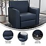 Flash Furniture Hercules Diplomat LeatherSoft Reception Chair, Navy/Chrome Legs (BT8271NVYCHR)~#|#~ADF387B8-59F4-4647-A3CA7C01AA896AB2_sc7