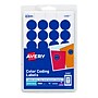 Avery Laser/Inkjet Color-Coding Labels, 3/4" Dia, Dark Blue, 1,008 Labels/Pack (5469)~#|#~ADFED380-094A-4EBE-9F9D8A678BD6824B_sc7