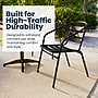 Flash Furniture Lila Indoor-Outdoor Table Set, 23.5'' Black, 3-Piece/Set (THAL24SQ017BK2)~#|#~AE01045A-6341-4CB3-99953B056B553992_sc7