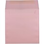 JAM Paper Booklet Envelope 6 1/2" x 6 1/2", Baby Pink, 50/Pack (21514947i)~#|#~AE0337AC-6C7A-4EAC-8E0ADF53EAF4C1F4_sc7
