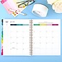 2025-2026 AT-A-GLANCE Simplified by Emily Ley 8.5" x 11" Academic Year Weekly & Monthly Planner, Plastic Cover, Happy Stripe~#|#~AE058590-6C3A-4A8C-8CD195C50BADA7F9_sc7