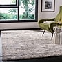Safavieh Berber Shag Collection 5' x 7' Rectangle Indoor Area Rug, Machine Made, Grey Blue/Cream (BER219G-57)~#|#~AE0E063D-7093-403B-90C58CD39B5F830C_sc7