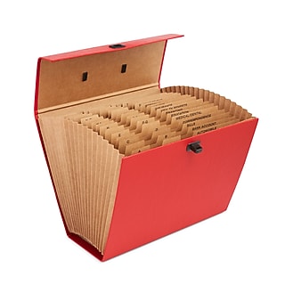 Staples Legal Case File, 19‑Pocket Expanding Accordion Organizer