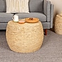 Storied Home Round Handwoven Corn Rope Barrel Coffee Table, Natural (EC1670)~#|#~AE11B370-5B11-4FBF-AFE8A567DA7846D1_sc7