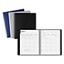 2027 Staples 7" x 8.75" Weekly & Monthly Appointment Book, Faux Leather Cover, Assorted Colors (ST58447-27)~#|#~AE17B41B-56F3-4052-B200FC7EAD59EB89_sc7
