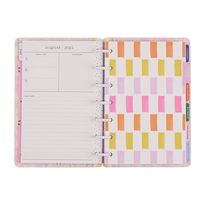 2025-2026 The Happy Planner Bright Bouquet 5.75
