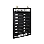 Excello Global Products Business Hours Indoor/Outdoor Hanging Chalkboard, 10" x 13.75", Black (EGP-HD-0311A-S)~#|#~AE25C84A-A3C0-461A-AC4C00EA2CA2A6A8_sc7