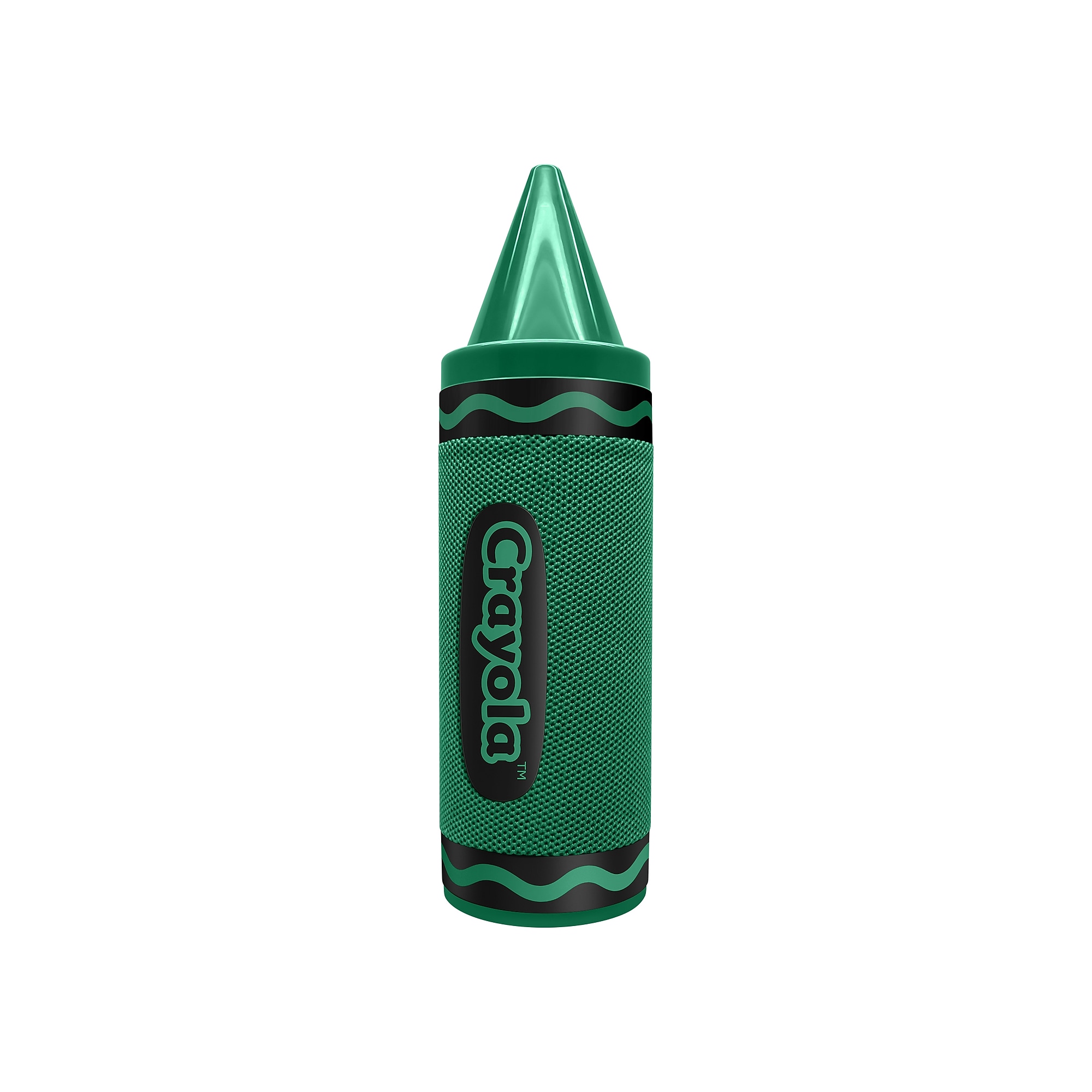 Crayola Wireless Bluetooth Portable Crayon Speaker with FM Radio, Green (CBT450GRN) Sansujyuku sansujyuku.com