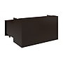 Bush Business Furniture Arrive 72"W L Shaped Reception Desk with Shelf and Mobile File Cabinet, Mocha Cherry (ARV007MR)~#|#~AE3479BF-F462-4AD2-A18FC113520B4A03_sc7