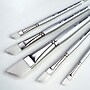 Silver Brush Silverwhite Angle Brushes, 5/Pack (SLVSW1587)~#|#~AE395DBB-C6B3-4BFF-A09870D5B5B03869_sc7