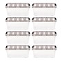 Iris 12.59 Quart Stack and Pull Plastic Latching Storage Bin, Clear, 8/Pack (500148)~#|#~AE3C2219-14F8-4AC4-8D5470E7DC8EF3D1_sc7