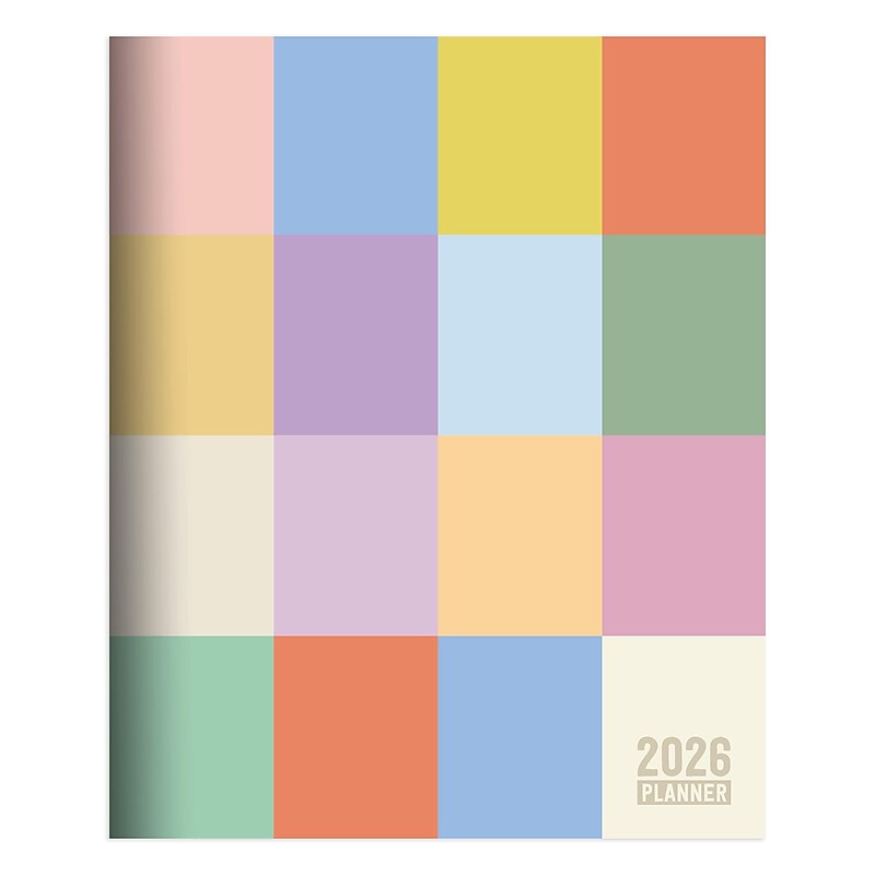 2026 TF Publishing Color Swatch 9" x 11" Monthly, Paperboard Cover, Multicolored (26-4700) image 1