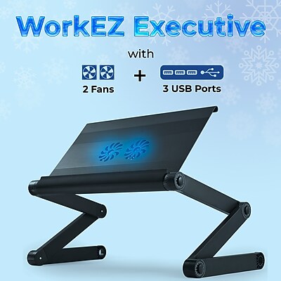 Uncaged Ergonomics WorkEZ Laptop Cooling Stand - Thumbnail 4