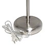 Creekwood Home Oslo 19.50" LED Table Lamp with USB Port, Brushed Steel/White (CWT-2012-WH)~#|#~AE48FDF4-84C4-4A98-B9AE22C34F5AB64A_sc7