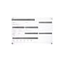 Ghent Slide Changeable Patient Room Glass Dry-Erase Whiteboard, 24"H x 36"W (GRPHMYRNFM11P-23-12H)~#|#~AE4935BF-9061-4091-9959DEF7CFFE755A_sc7