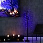 Nearly Natural 6' Pre-Lit Halloween Black Willow Artificial Fall Tree with 160 Orange and Purple LED Lights (T4755)~#|#~AE4B0095-4B36-418B-9709B23677FAD532_sc7