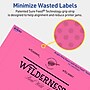 Avery Laser/Inkjet Rectangle Multipurpose Labels, 5" x 7", Bright Pink, 20/Pack (94258)~#|#~AE4B4BFD-B4D3-41EF-B1BD1892C2133BFE_sc7