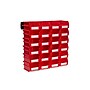 Triton Products LocBin Stackable Storage Bin, 3" x 4.12"x 5.37", Red, 24/Pack (3-210RWS)~#|#~AE51EA3A-6657-4A52-BE64698BBD7EFC50_sc7