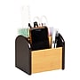 Mind Reader 3-Compartment Wood Desk Organizer, Black (ARCHORG-BLK)~#|#~AE55926F-FC90-4931-9828E511A0F96D06_sc7