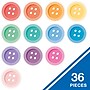 Carson Dellosa Education Crafty and Cool Buttons Cutouts, 36/Pack, 6 Packs/Bundle (CD-120659-6)~#|#~AE58E841-A9A9-4AB9-990F5C2AE51CBE48_sc7