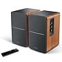 Edifier R1280DBs 42-Watt Continuous Bluetooth Powered Bookshelf Speaker Set with 4" Woofers, Brown, Pair~#|#~AE591986-5787-45A1-8324223FFAB1A1E9_sc7