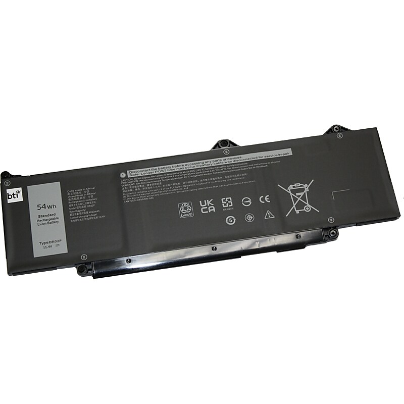 Battery Technology Li-Ion Replacement Battery for Dell Precision 3480/3580 and Latitude 5440/5540, 4740mAh (2X1V9-BTI) image 1