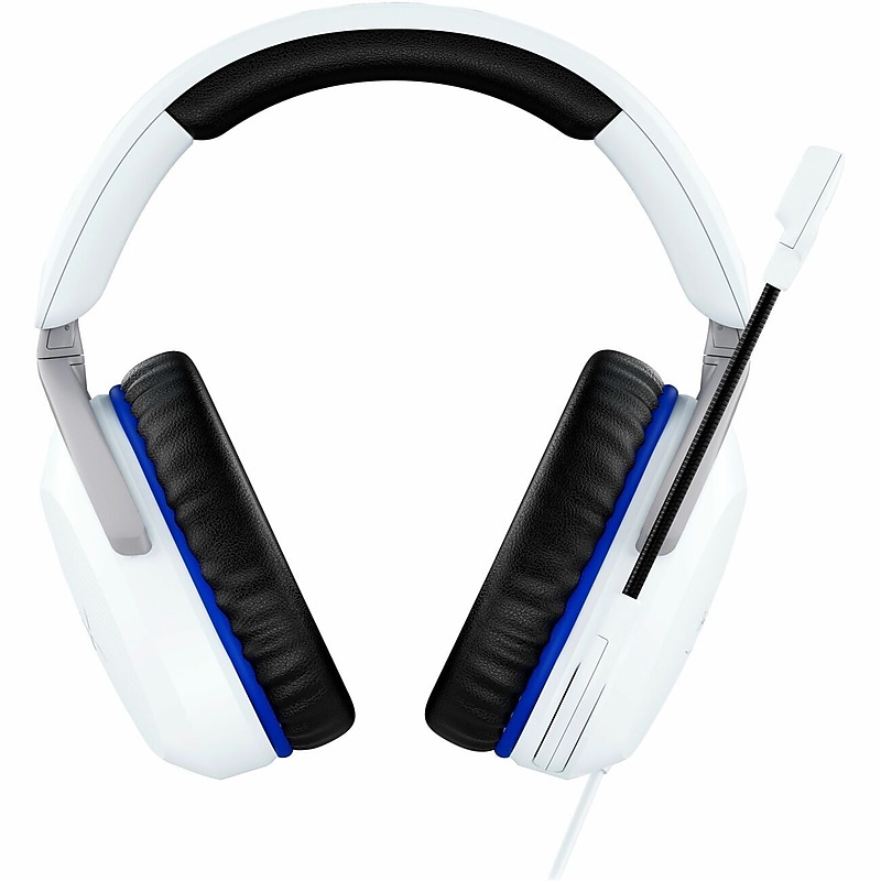 HP HyperX Cloud Stinger 2 Stereo Gaming Headset for Sony PlayStation, White/Blue (75X29AA) image 1