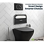 Alpine Industries Toilet Seat Cover Dispenser, Half-Fold, Black, 2/Pack (453-PKG)~#|#~AE618A2C-8D39-4643-B01DDE57F13179E3_sc7
