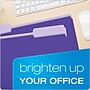 Pendaflex Recycled File Folder, 1/3-Cut Tab, Legal Size, Violet, 100/Box (43501/3VIO)~#|#~AE6199BC-B5D8-4207-8B8148A1265A28FC_sc7