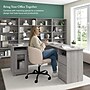 Bush Furniture Cabot 60"W Wood L-Shaped Computer Desk, Modern Gray (WC31330K)~#|#~AE620875-DDFF-4144-BD821B1E030B9E72_sc7