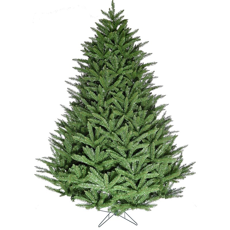 Fraser Hill Farm 7.5' Centerville Pine Artificial Christmas Tree (FFCV075-0GR) image 1