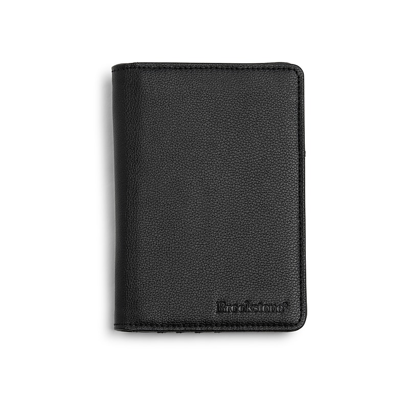Brookstone RFID Passport Holder, Black (BOAW0003) image 1